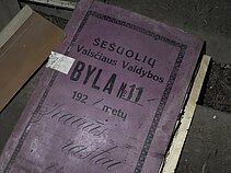Šešuolių švento Juozapo bažnyčioje rasti keli tūkstančiai 18-20 amžių apimančių istorinių dokumentų Šešuolių švento Juozapo bažnyčioje rasti keli tūkstančiai 18-20 amžių apimančių istorinių dokumentų