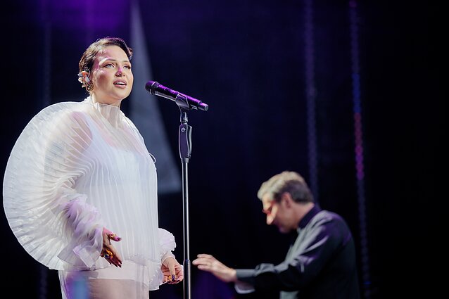 Jazzu sostinės širdyje surengė koncertą su orkestru