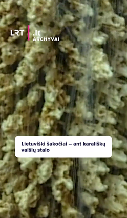 Lietuviški šakočiai – ant karališkų vaišių stalo