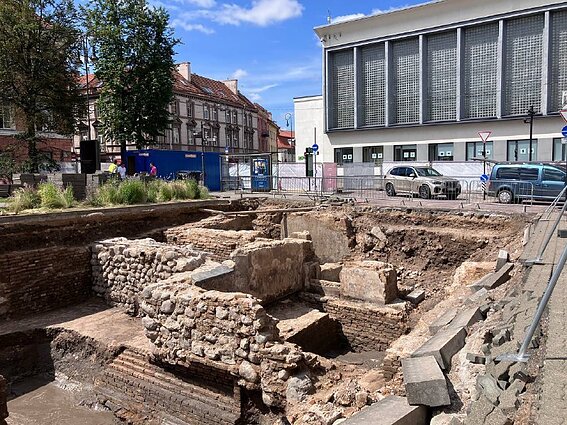 Vokiečių Street reconstruction