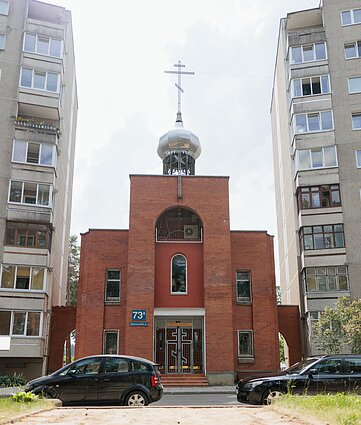 Церковь в Висагинасе Церковь в Висагинасе