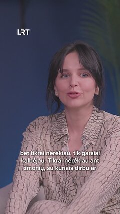 Monika Liu prie vairo: rėkiu kiekvieną dieną