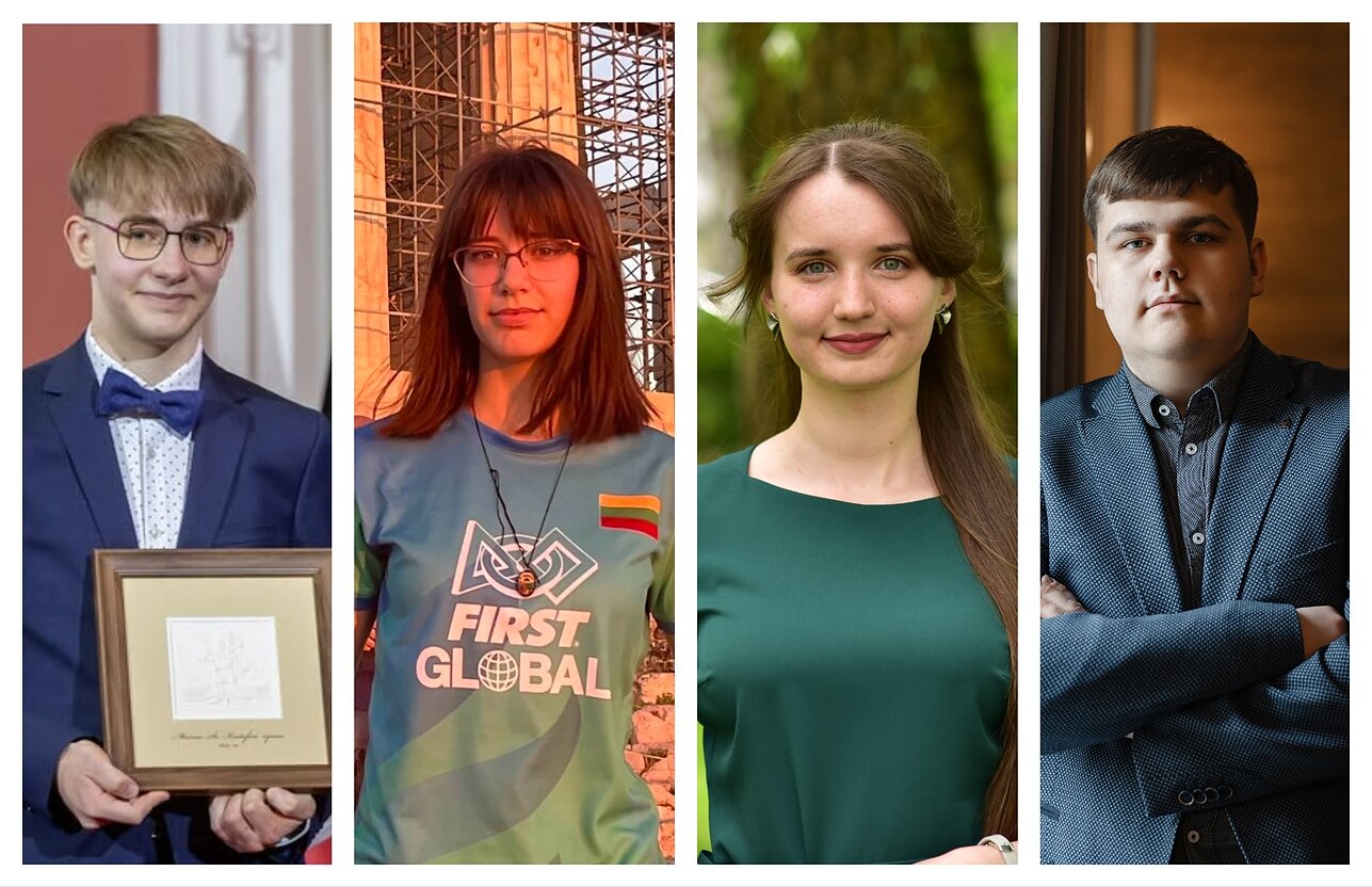 P. Kulis, S. Spulginaitė, A. Grinkevičiutė ir J. Savickis