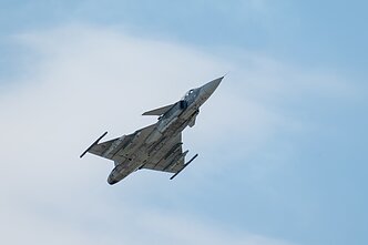 Švedijos karinių oro pajėgų naikintuvas „Gripen“