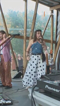 „Kamanių šilelio“ koncertas LRT OPUS scenoje, festivalyje „Yaga Gathering“