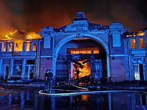 Naujausios rusų atakos Odesoje padariniai