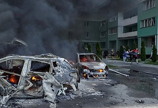 Rusijos smūgiai Charkivui
