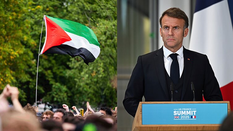 Prancūzija žada pripažinti Palestiną: viltys Vakarų Krante, įtūžis Izraelyje