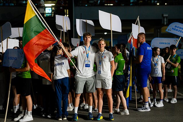 Europos jaunimo vasaros olimpinio festivalio uždarymas