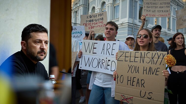 „Tikslas priemonių nepateisina“: po kritikos dėl vidaus politikos – Zelenskis atsitraukia