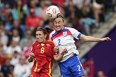 Europos moterų futbolo čempionato finalas: Anglija – Ispanija