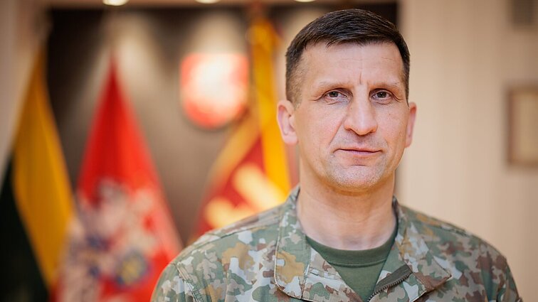 Kariuomenės vadas Vaikšnoras: dronas buvo pastebėtas dar Baltarusijos teritorijoje