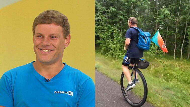 Iš Vilniaus į Palangą vienaračiu keliavęs Žygintas: žmonėms įdomu, kaip su juo pavažiuoti