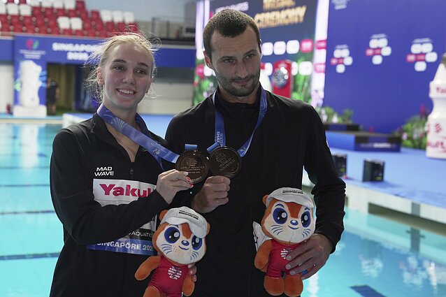 Ana Konanychina ir Aleksandras Bondaras