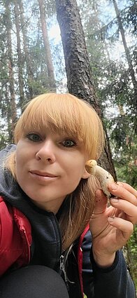 Kristina pastebėjo, kad dauguma grybų tinkami tik fotosesijoms Kristina pastebėjo, kad dauguma grybų tinkami tik fotosesijoms