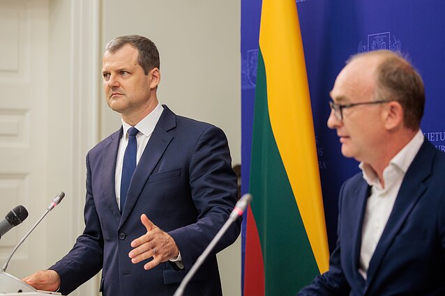 Palucko atsistatydinimą įvertinęs Černiauskas: vis dar neatsakė į daugumą pateiktų klausimų