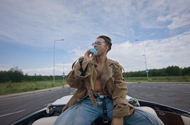 Martyno Kavaliausko klipo filmavimo akimirka Martyno Kavaliausko klipo filmavimo akimirka