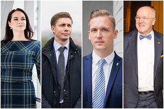 Inga Ruginienė, Mindaugas Sinkevičius, Robertas Duchnevič, Juozas Olekas