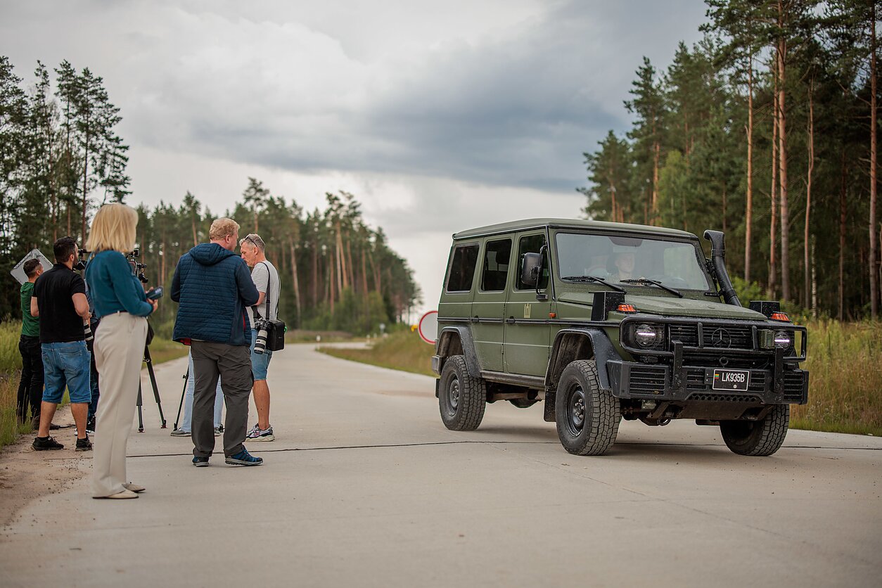 Гайжюнский полигон, где был найден дрон Гайжюнский полигон, где был найден дрон