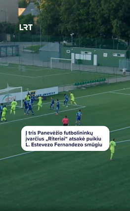 Pirmojo vokiečio įvarčio „Riterių“ gretose laukti buvo verta
