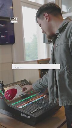 Ką veikia centrinė radijo aparatinė? LRT „Už kadro” pasakoja inžinierius Vasaris Gutauskas