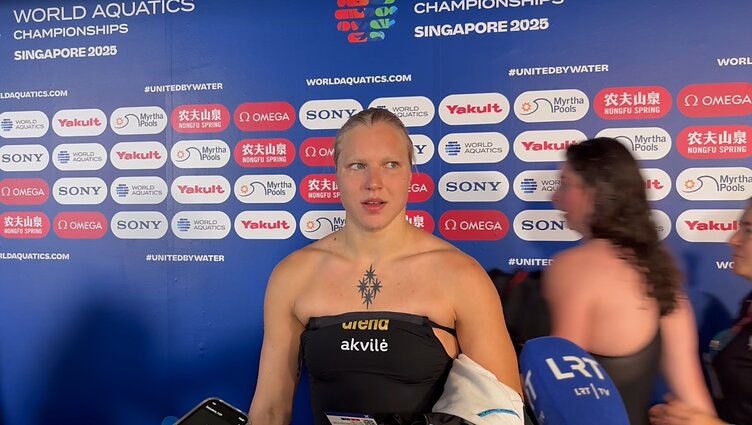 Įspūdingai į pusfinalį patekusi Meilutytė: džiaugiuosi