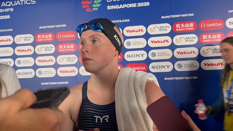 King apie laukiantį finalą su Meilutyte: ji favoritė