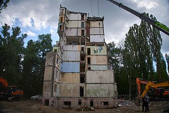 Kyjivas po Rusijos atakų