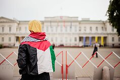 Protestas prieš Lietuvos verslo ir Izraelio bendradarbiavimą Protestas prieš Lietuvos verslo ir Izraelio bendradarbiavimą