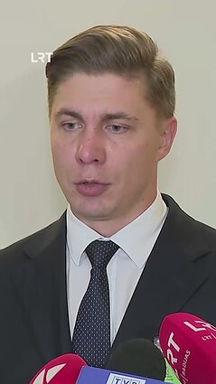 M. Sinkevičius pirmadienį Prezidentūroje susitiko su šalies vadovu G. Nausėda