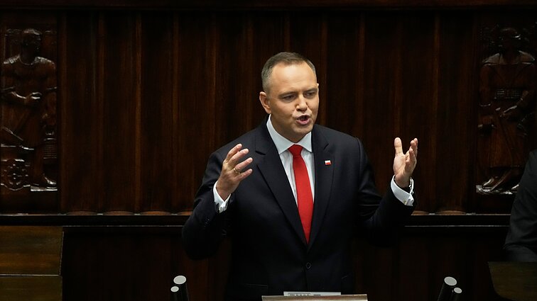 Aptarė naujojo Lenkijos prezidento pirmąją kalbą: pykčiai su Briuseliu gali tęstis toliau