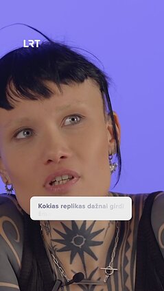„Tu nerasi rimto darbo“: replikos, kurių sulaukia tatuiruoti žmonės