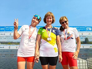 Lietuviai pasaulio baidarių ir kanojų irklavimo meistrų sprinto čempionate