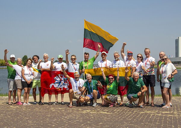 Lietuviai pasaulio baidarių ir kanojų irklavimo meistrų sprinto čempionate