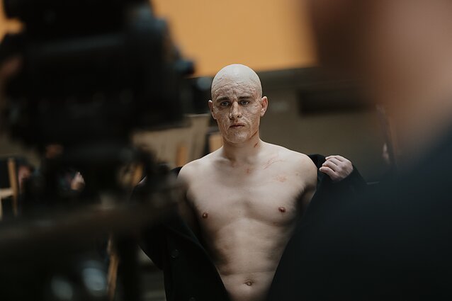 Donato Montvydo klipo filmavimo akimirka Donato Montvydo klipo filmavimo akimirka
