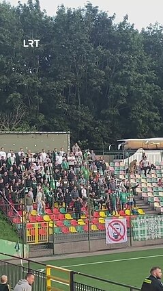 Po „Žalgirio“ vadovės pasitraukimo klubo sirgaliai nutraukė tylą tribūnose
