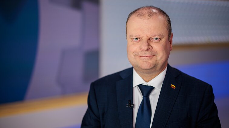 Skvernelis apie Ruginienės ryšius su Rusija: tolimos giminės nėra grėsmė šalies saugumui