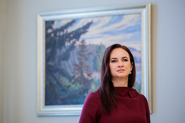 Gitanas Nausėda susitiko su kandidate į premjerus Inga Ruginiene