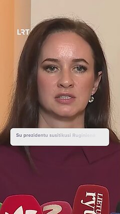 Ruginienė: paslapčių nuo prezidento tikrai nėra
