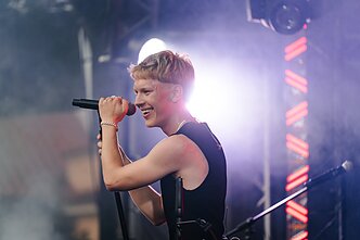 Adomo Vyšniausko koncerto akimirka