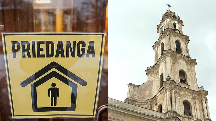 Ekspertas apie bažnyčių naudojimą priedangoms: uždarų erdvių ten tikėtis neverta