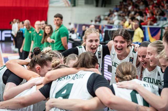 U20 Europos merginų krepšinio čempionatas: Lietuva – Ispanija