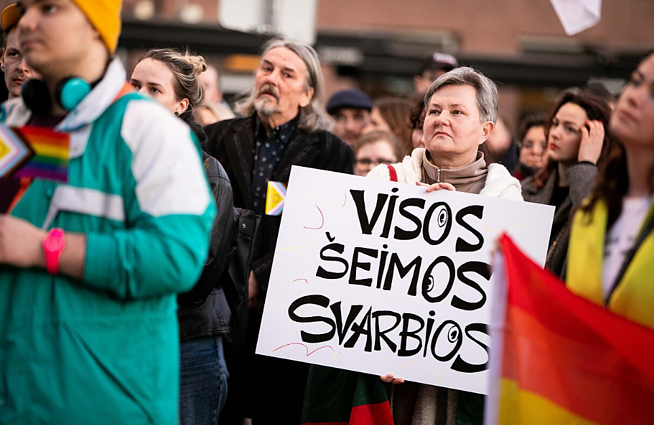 Tolerantiško jaunimo asoc. apie pirmą kartą pripažintą partnerystę: istorinis įvykis