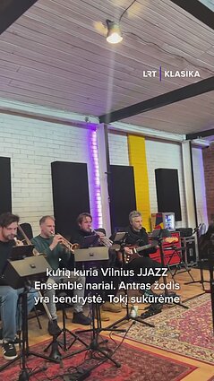 Jievaras Jasinskis apie LRT KLASIKOS rezidenciją