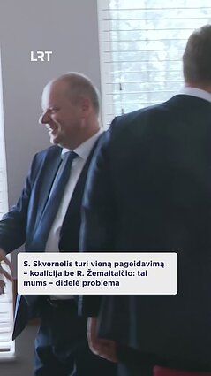 Skvernelis turi vieną pageidavimą – koalicija be Žemaitaičio