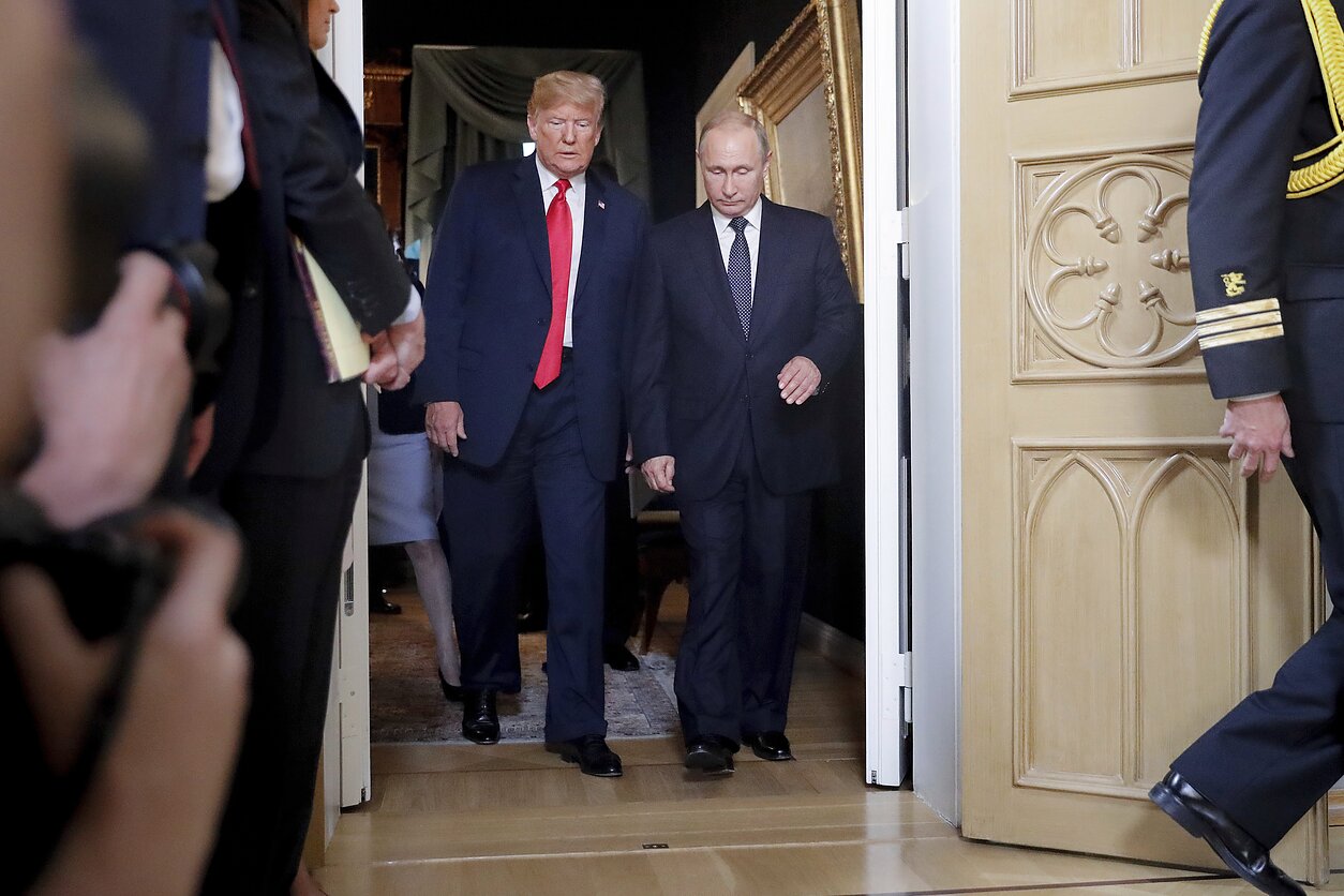 Donaldas Trumpas ir Vladimiras Putinas, 2018 m. 