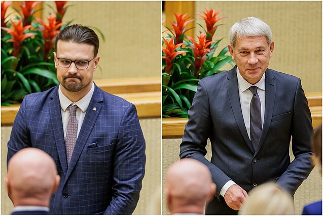 Tomas Martinaitis ir Saulius Bucevičius
