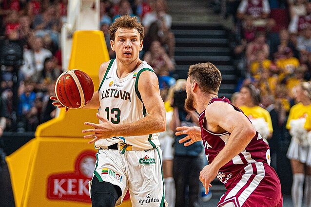 Rungtynes prieš latvius aptaręs Jokubaitis: gavome labai gerą testą