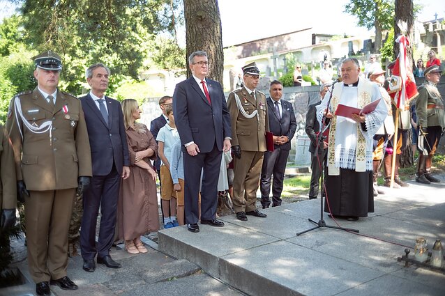 Obchody Dnia Wojska Polskiego na wileńskiej Rossie Obchody Dnia Wojska Polskiego na wileńskiej Rossie