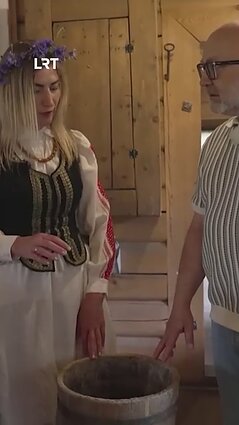 Audrius Giržadas susipažino su duonos kepimo procesu